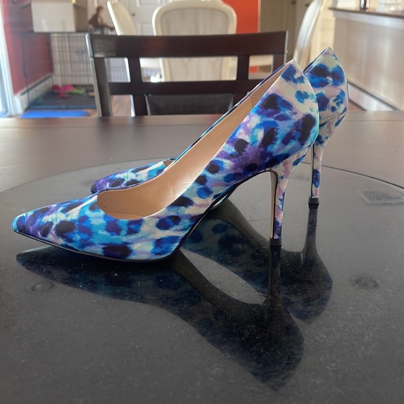 Nine West Colorful Leopard Heels - Picture 3 of 7